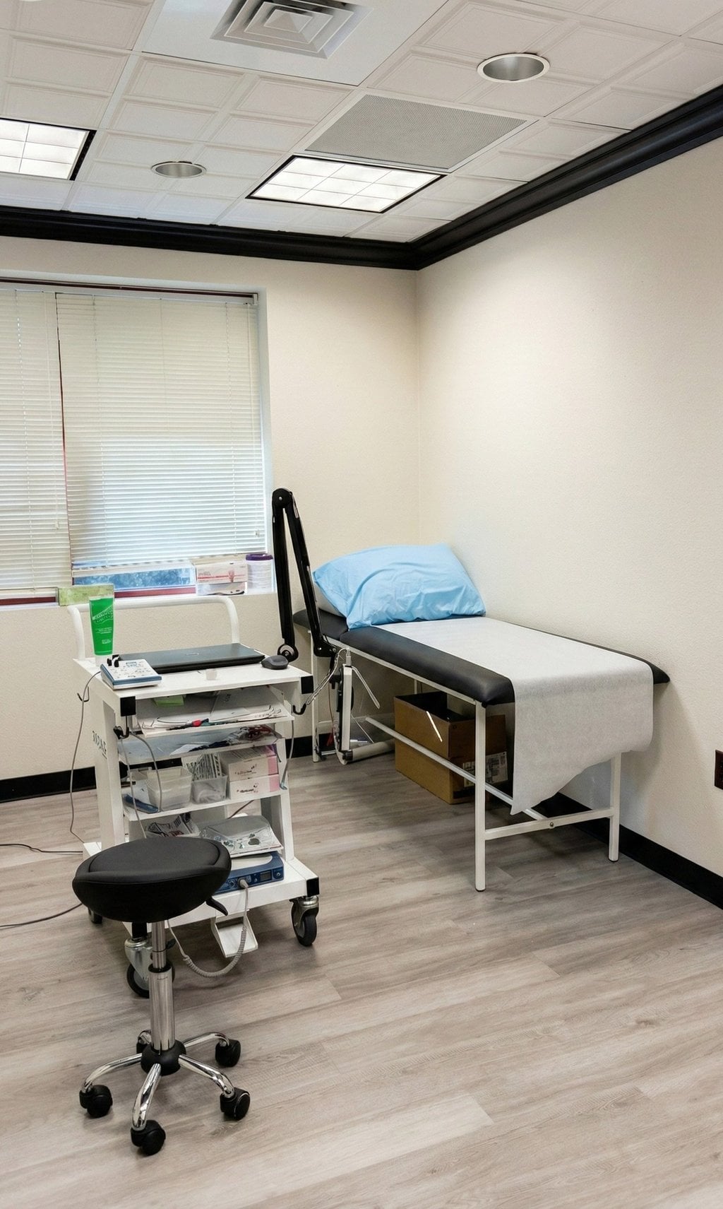 On-site diagnostic lab and neurology exam room at Charis Neurology in Lake Mary, FL