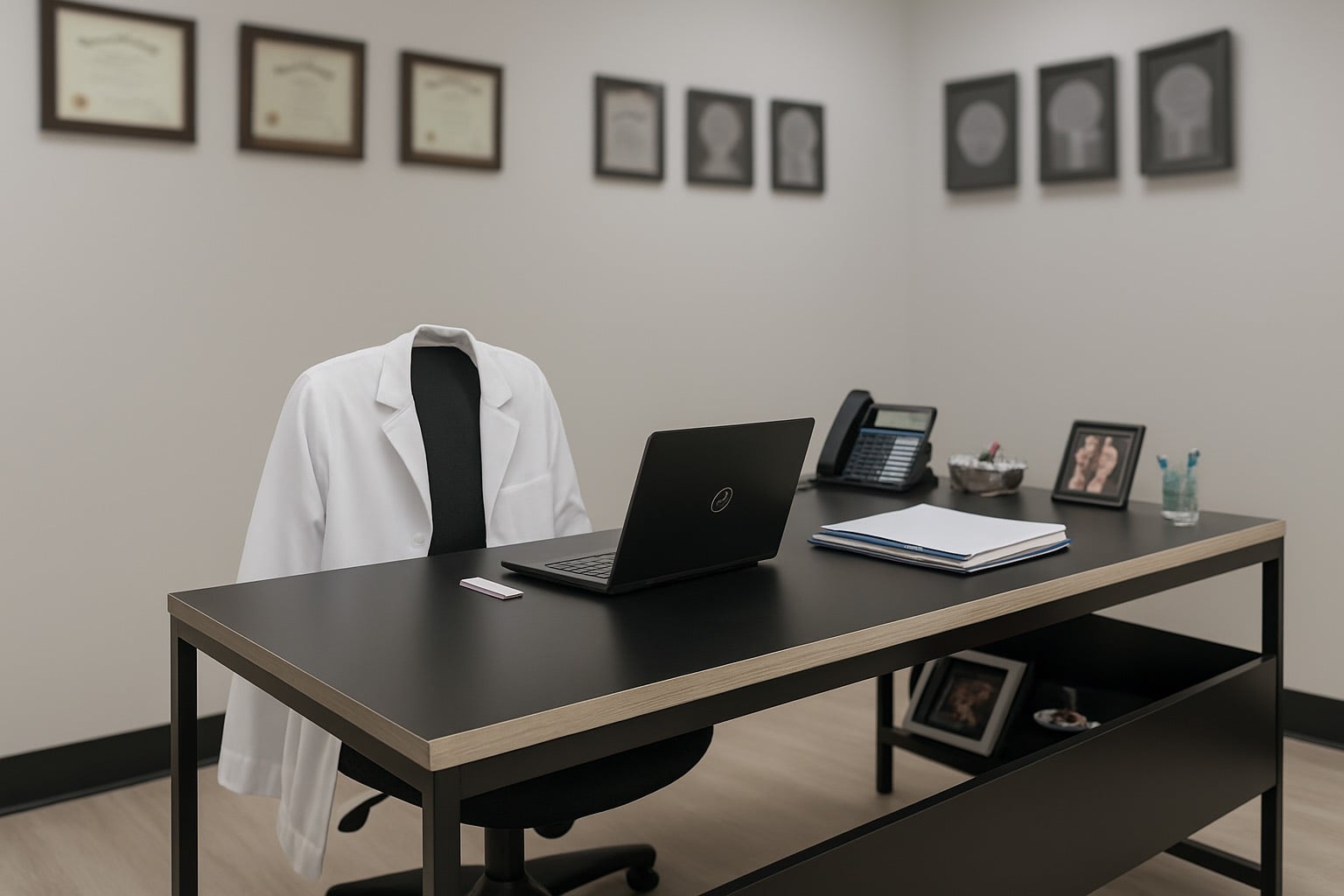 Doctor office at Charis Neurology for neurological evaluation